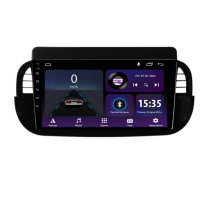 Штатная магнитола Sigma E9232 2+32 Gb Fiat 500 2007-2015 Black 9"