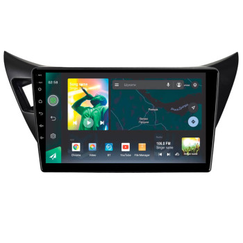 Штатная магнитола Sigma X9464 4+64 Gb Mitsubishi Lancer LX GLX 2001-2007 LHD Black 9"