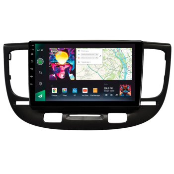 Штатна магнітола SIGMA PRO 9464 4+64 Gb Kia RIO 2005-2007 B-MOD 9"