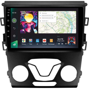 Штатна магнітола Sigma Pro 9464 4+64 Gb Ford Mondeo 5 (ZYJ) 2014-2019 9"