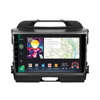 Штатная магнитола Sigma Pro 9464 4+64 Gb Kia Sportage 3 SL 2010-2016 (B) 9"