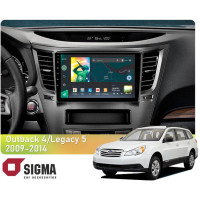 Штатная магнитола Sigma X9232 2+32 Gb Subaru Outback 4, Legacy 5 2009-2014 9"