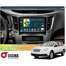 Штатная магнитола Sigma X9232 2+32 Gb Subaru Outback 4, Legacy 5 2009-2014 9"