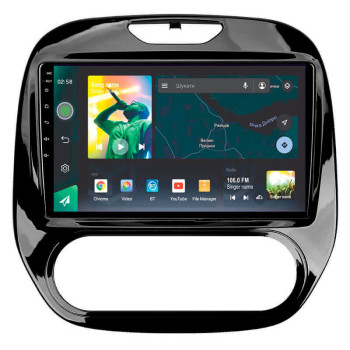 Штатна магнітола Sigma X9464 4+64 Gb Renault Kaptur 2016-2019 (F1) 9"