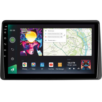 Штатна магнітола Sigma Pro 10464 4+64 Gb Renault Duster HM 2 2020-2023 (F1) 10"