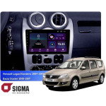 Штатная магнитола Sigma E9232 2+32 Gb Renault Logan 1, Sandero, Dacia, Duster 2009-2017 9