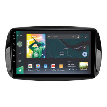 Штатна магнітола Sigma X9464 4+64 Gb Mercedes-Benz Smart Fortwo 3 C453 A453 W453 2014-2020 9"