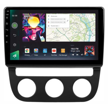 Штатна магнітола Sigma Pro 10464 4+64 Gb Volkswagen Jetta 5 2005-2010 (F2) 10"