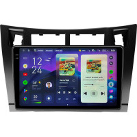 Штатная магнитола Teyes CC4 Pro 2k 12+256 Gb Toyota Yaris XP90 2005-2012 (F1) 9"