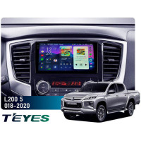 Штатная магнитола Teyes CC4 Pro 2k 8+128 Gb Mitsubishi L200 5 2018-2020 (F1) 9"