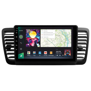 Штатна магнітола Sigma Pro 9464 4+64 Gb Subaru Outback 3, Legacy 4 2003-2009 9"