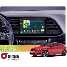 Штатная магнитола Sigma X9232 2+32 Gb Seat Leon 3 2012-2020 (F3) 9"