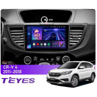 Штатная магнитола Teyes CC3 4+32 Gb Honda CR-V 4 RM RE (9 inch) 2011-2018 (A) 9"