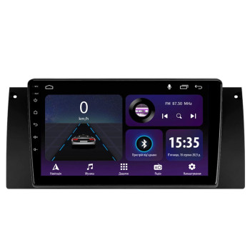 Штатна магнітола Sigma E9232 2+32 Gb BMW X5 E39 E53 1999-2006 (maximum equipment) 9"