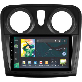 Штатна магнітола Sigma X9464 4+64 Gb Renault Logan 2 2012-2022, Sandero 2 2013-2022 (F2) (B) 9"