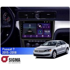 Штатная магнитола Sigma E9232 2+32 Gb Volkswagen Passat 7 B7 NMS 2015-2018 (F1) 9"