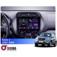 Штатная магнитола Sigma E9232 2+32 Gb Toyota RAV4 2 CA20 CA20W XA20 2003-2005 (F4) 9"