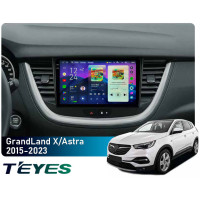 Штатная магнитола Teyes CC4 Pro 2k 8+128 Gb Opel GrandLand X 2017-2023, Astra K 2015-2021 9"