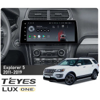 Штатная магнитола Teyes LUX ONE 6+128 Gb Ford Explorer 5 2011-2019 12.3"