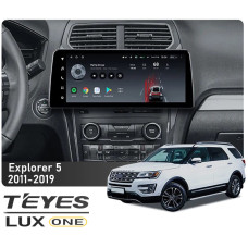 Штатная магнитола Teyes LUX ONE 6+128 Gb Ford Explorer 5 2011-2019 12.3"