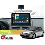 Штатная магнитола Sigma X9232 2+32 Gb Renault Megane 2 2002-2009 9