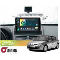 Штатная магнитола Sigma X9232 2+32 Gb Renault Megane 2 2002-2009 9"
