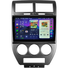 Штатная магнитола Teyes CC4 Pro 2k 12+256 Gb Jeep Compass 1 MK 2006-2010 10"