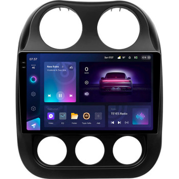 Штатная магнитола Teyes CC3 2k 4+32 Gb Jeep Compass 1 MK 2009-2015 10"