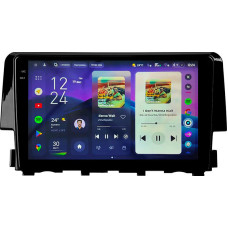 Штатная магнитола Teyes CC4 2k 8+128 Gb Honda Civic 10 FC FK 2015-2020 9"