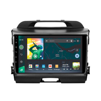 Штатна магнітола Sigma X9464 4+64 Gb Kia Sportage 3 SL 2010-2016 (B) 9"