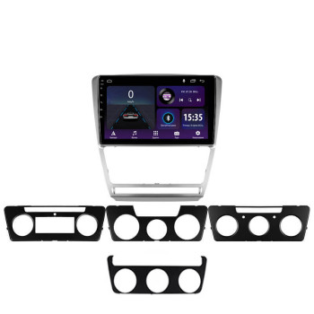 Штатна магнітола Sigma E10232 2+32 Gb Skoda Octavia 2 A5 2008-2013 Silver 10"