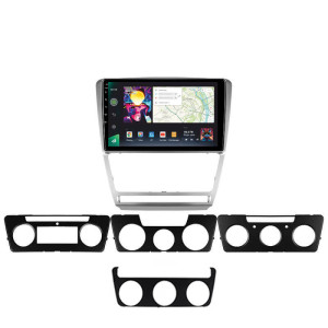 Штатна магнітола Sigma Pro 10464 4+64 Gb Skoda Octavia 2 A5 2008-2013 Silver 10"