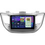 Штатная магнитола Teyes CC4 Pro 2k 8+128 Gb Hyundai Tucson 3 2015-2018 (A) 9"
