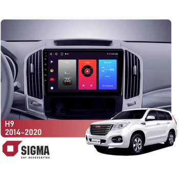 Штатная магнитола Sigma F10216 2+32 Gb Great Wall Haval H9 2014-2020 (A) 10"