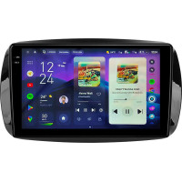 Штатна магнітола Teyes CC4 2k 6+64 Gb Mercedes-Benz Smart Fortwo 3 C453 A453 W453 2014-2020 9"