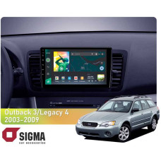 Штатная магнитола Sigma X9232 2+32 Gb Subaru Outback 3, Legacy 4 2003-2009 9"