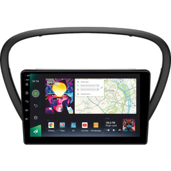 Штатна магнітола Sigma Pro 9464 4+64 Gb Peugeot 607 2004-2010 9"