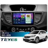 Штатная магнитола Teyes CC4 Pro 2k 8+128 Gb Honda CR-V 4 RM RE (9 inch) 2011-2018 (C) 9"
