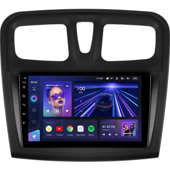 Штатна магнітола Teyes CC3L 4+32 Gb Renault Logan 2 2012-2022, Sandero 2 2013-2022 (F1) (B) 9"