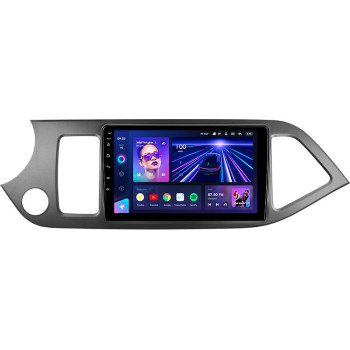 Штатная магнитола Teyes CC3L 4+32 Gb Kia Morning 2011-2017 9"