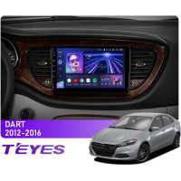 Штатна магнітола Teyes CC3L 4+64 Gb Dodge Dart 2012-2016 9"
