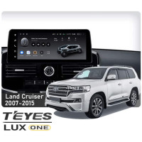 Штатная магнитола Teyes LUX ONE 4+32 Gb Toyota Land Cruiser 200 11 2007-2015 (A) 12.3"