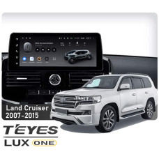 Штатна магнітола Teyes LUX ONE 4+32 Gb Toyota Land Cruiser 200 11 2007-2015 (A) 12.3"