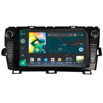 Штатна магнітола Sigma X9464 4+64 Gb Toyota Prius 2010-2015 LHD Black and Silver B-MOD 9"