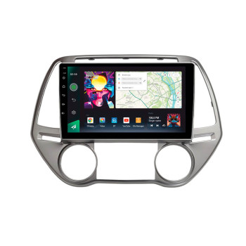 Штатна магнітола Sigma PRO 9464 4+64 Gb Hyundai i20 2012+ AT AC Sliver 9"