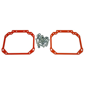 Переходные рамки для замены линз Hella 2/3, Skoda/Audi/Cadillac/Citroen/Chrysler/Ford/Jaguar/Mercedes-Benz/Mitsubishi/Opel/Renault/Volkswagen (N49)