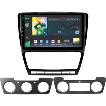 Штатна магнітола Sigma X10464 4+64 Gb Skoda Octavia 2 A5 2008-2013 Black 10"