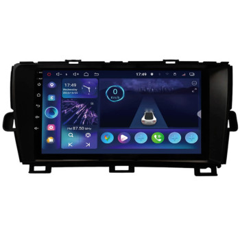 Штатная магнитола Sigma S9432 4+32 Gb Toyota Prius 2010-2015 LHD Black A-MOD 9"