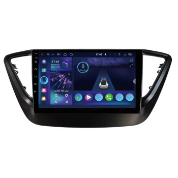 Штатная магнитола Sigma S9432 4+32 Gb Hyundai Solaris 2/Verna/Accent 2016-2018 Black 9"