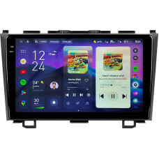 Штатная магнитола Teyes CC4 Pro 2k 8+128 Gb Honda CR-V 3 RE 2006-2012 9"